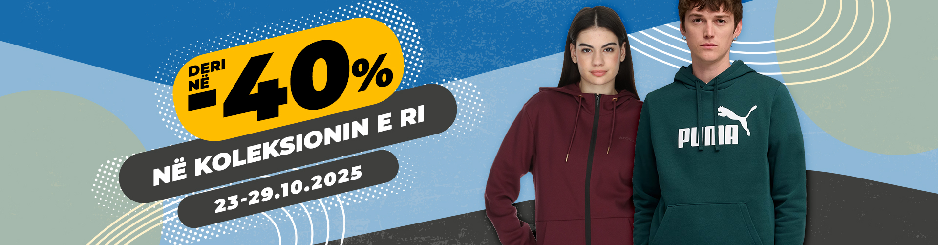 New collection up to 40%