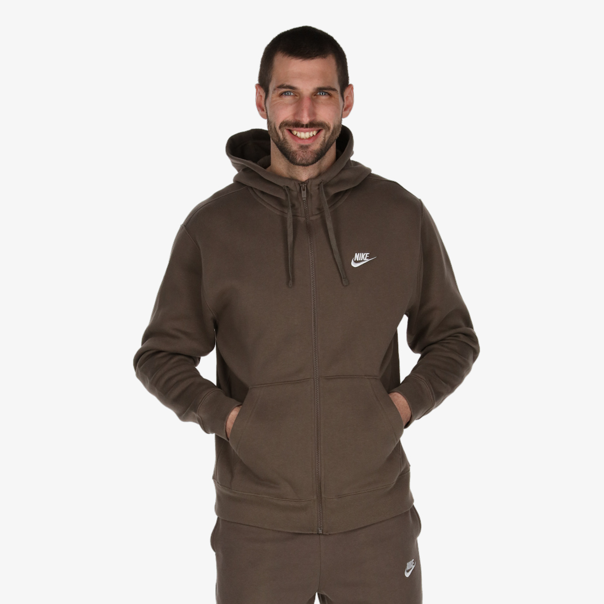 Nike m nsw club hoodie hot sale fz bb