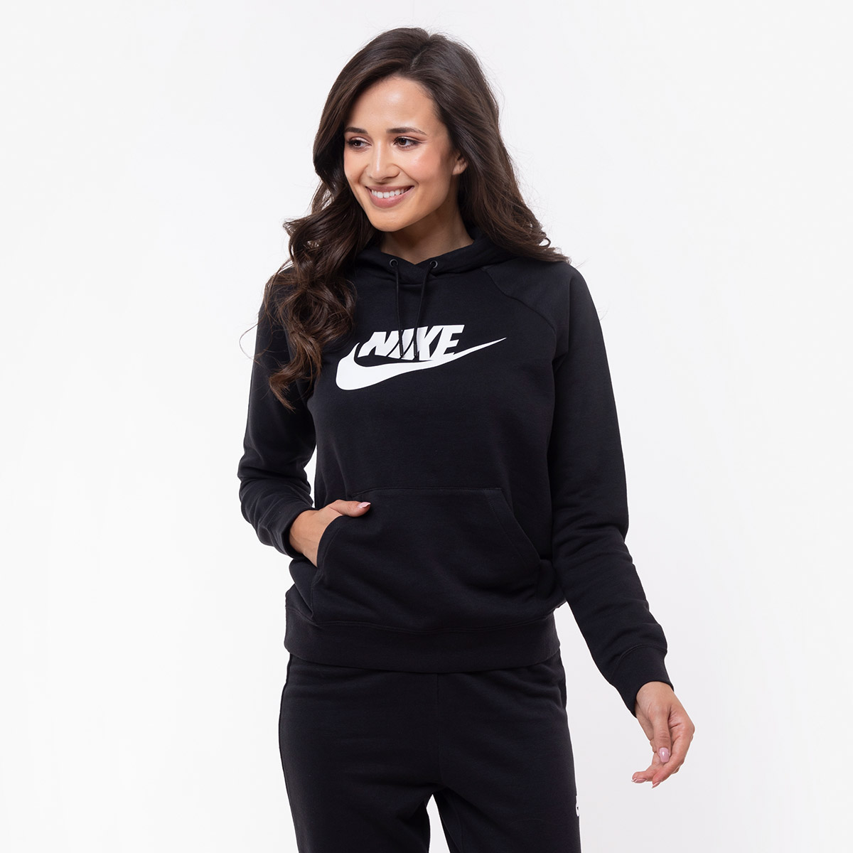 NIKE W NSW ESSNTL HOODIE PO FLC HBR | Sport Reality