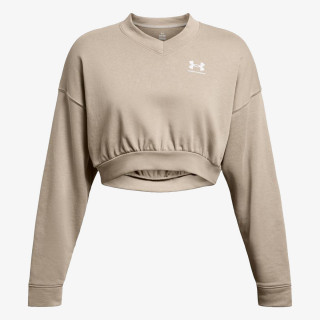 Under Armour UA RIVAL TERRY OS CROP CRW 