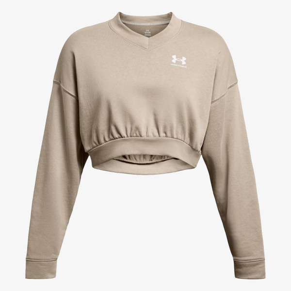Under Armour UA RIVAL TERRY OS CROP CRW 