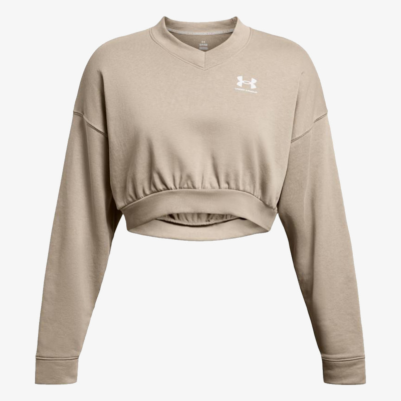 Under Armour UA RIVAL TERRY OS CROP CRW 