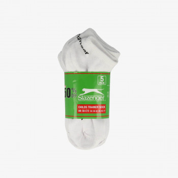 Slazenger Slaz 5Pk TrainerSock Ch00 