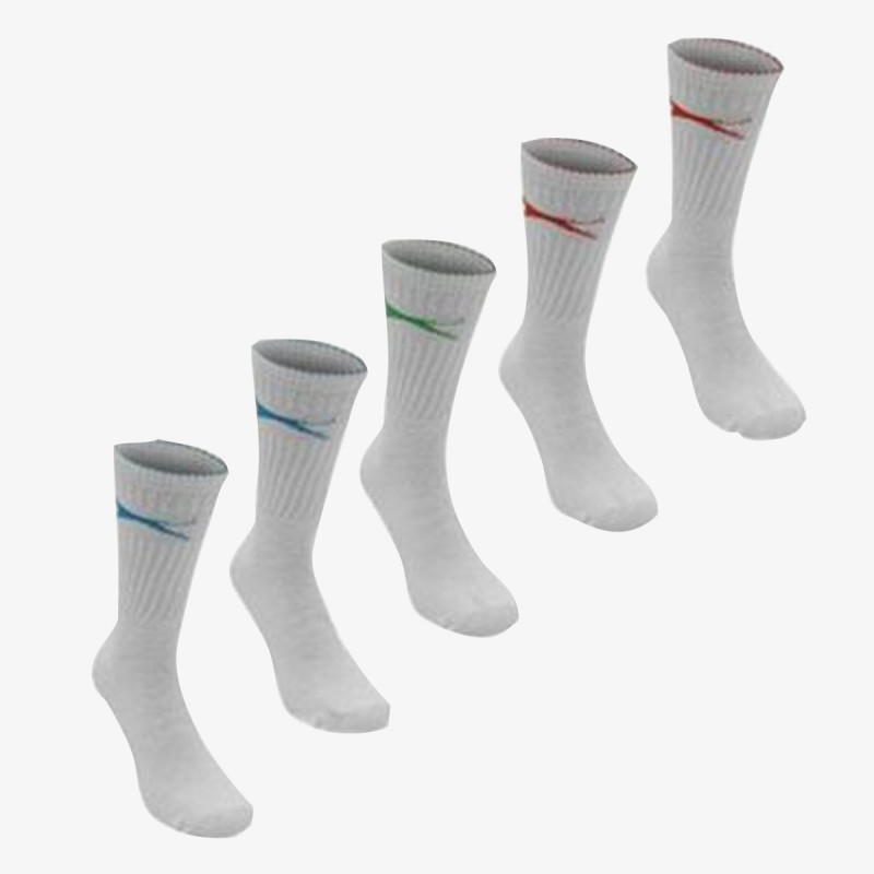 Slazenger Slaz 5PK Crew Sock00 