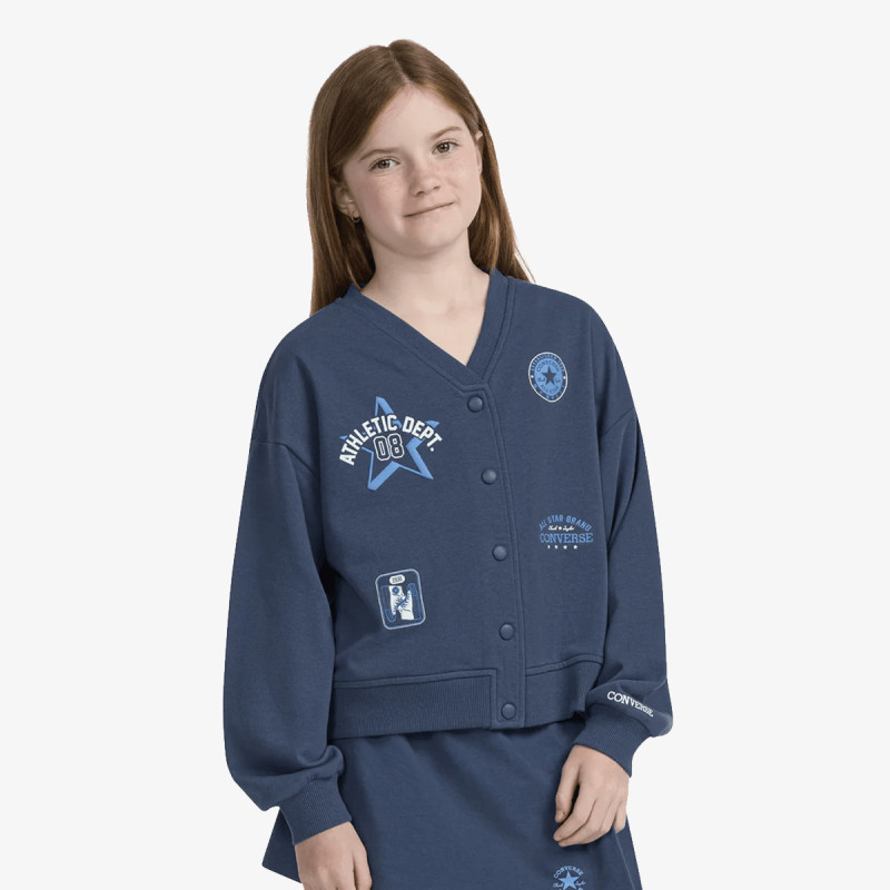 Converse CNVG GRAPHIC BOXY CARDIGAN 