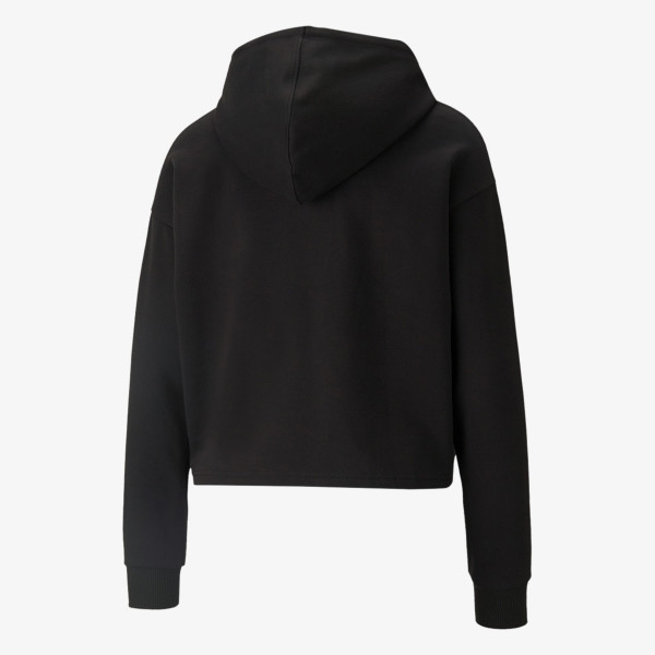 Puma PUMA ESS+ Cropped Metallic Logo Hoodie F 
