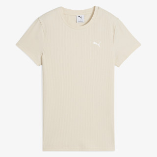 Puma PUMA ESS ELEVATED Rib Tee 