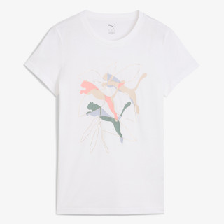 Puma PUMA GRAPHICS Branded Leaf Tee 