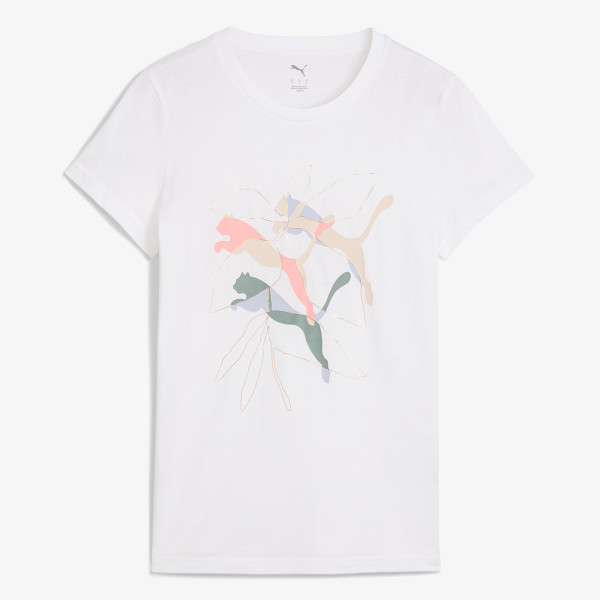 Puma PUMA GRAPHICS Branded Leaf Tee 