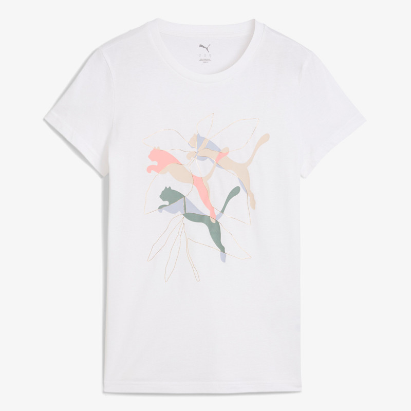 Puma PUMA GRAPHICS Branded Leaf Tee 