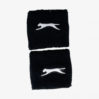 Slazenger Slaz 2pk Wristband 00 Black - 