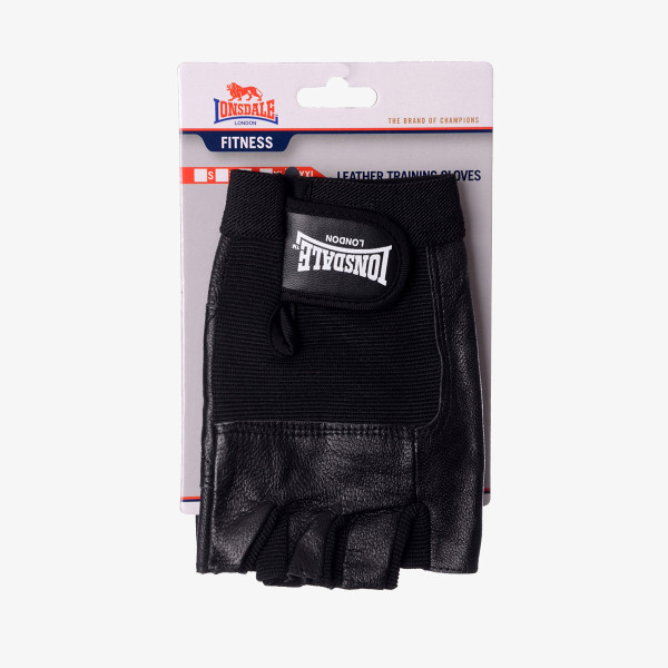 Lonsdale Leather Fitness Gloves 