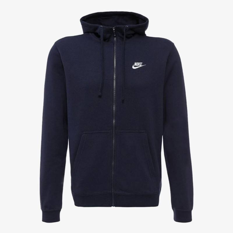 nike m nsw hoodie fz ft club
