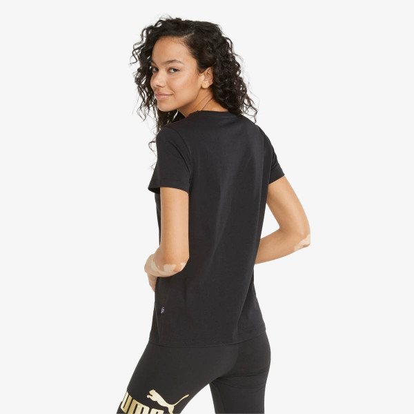 Puma PUMA ESS+ Metallic Logo Tee 
