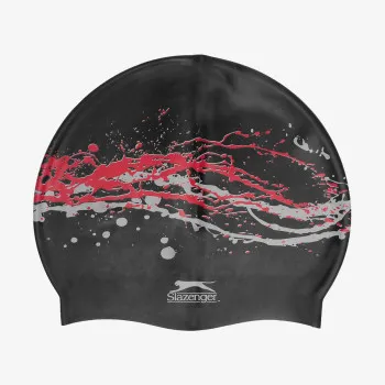SLAZENGER SLAZ PRINT SILI CAP SN BLACK/RED/WHITE 