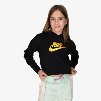 Nike G NSW CLUB FT CROP HOODIE HBR 