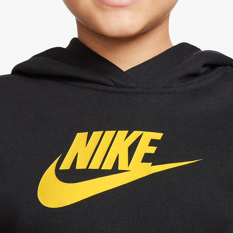 Nike G NSW CLUB FT CROP HOODIE HBR 