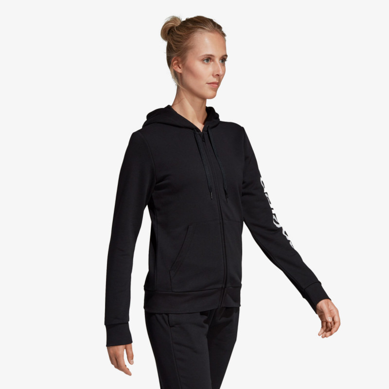 adidas Essentials Linear Full Zip Hoodie 