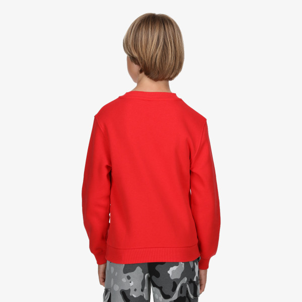 Nike K NSW CLUB FLC CREW LS HBR 