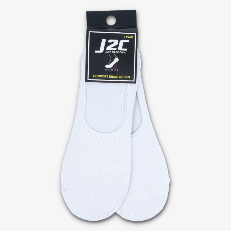 J2c INVISIBLE PLAIN SOCKS 