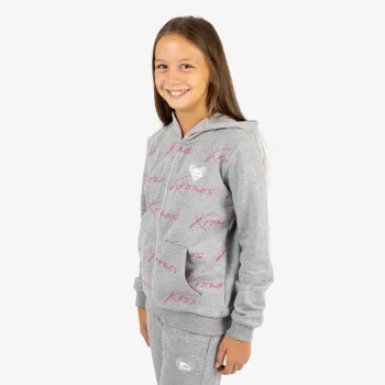 KRONOS GIRLS FULL ZIP HOODY 