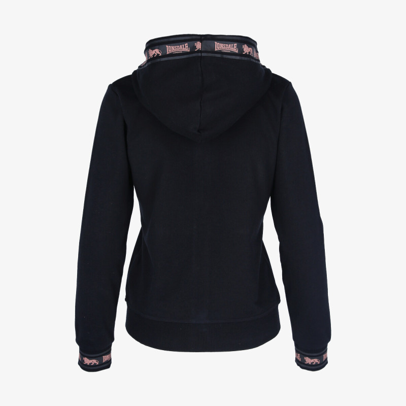 Lonsdale ROSE GOLD Full Zip Hoody 