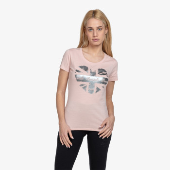 Lonsdale Flag Logo Heart T-Shirt 