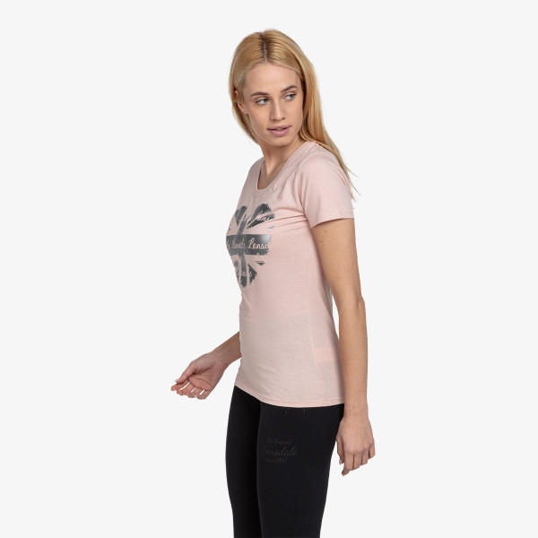 Lonsdale Flag Logo Heart T-Shirt 