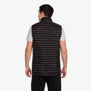 Lonsdale Black Col Vest 
