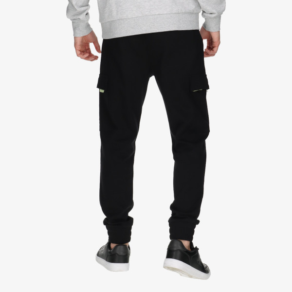 Lonsdale Black Col Cargo Pants 