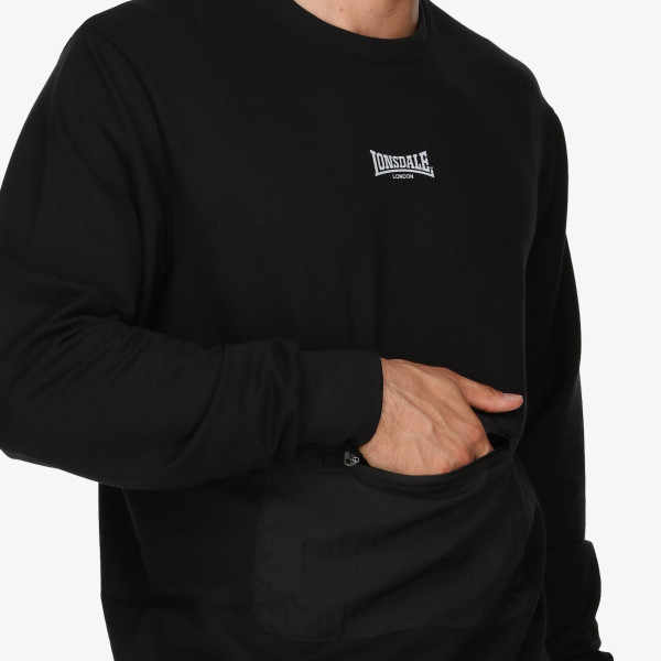 Lonsdale Black Crewneck 