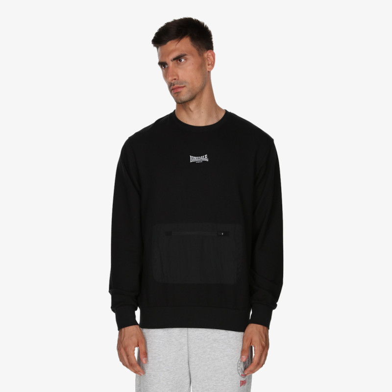 Lonsdale Black Crewneck 
