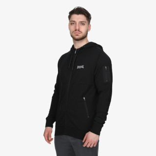 Lonsdale Black Full Zip Hoody 