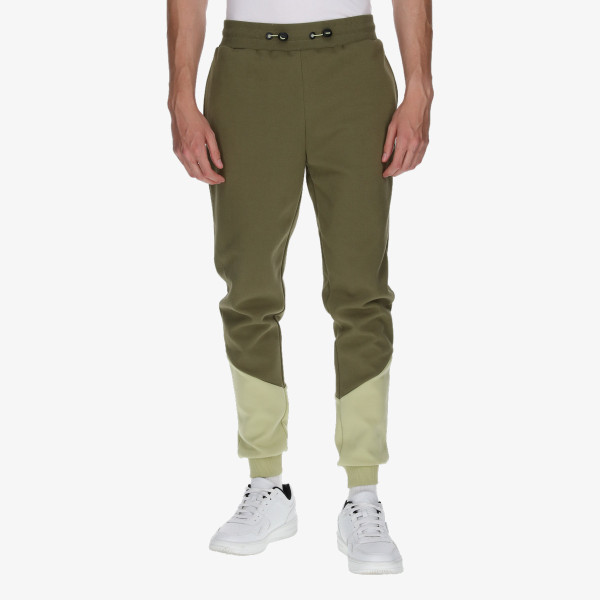 Lotto COLOR BLOCK RIB CUFF PANTS 
