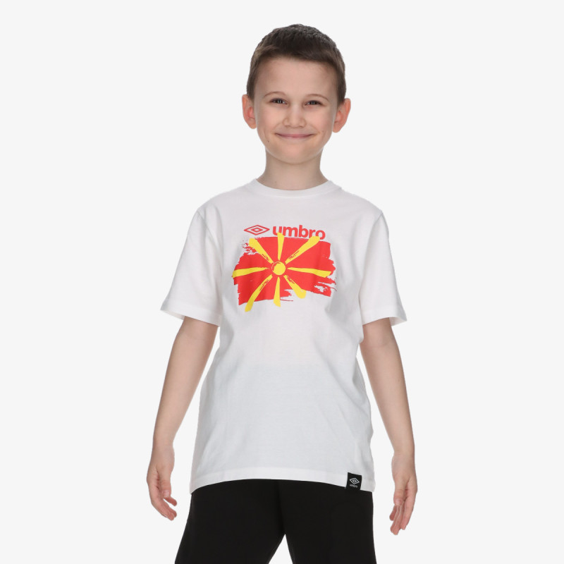 Umbro WC MACEDONIA T SHIRT JNR 
