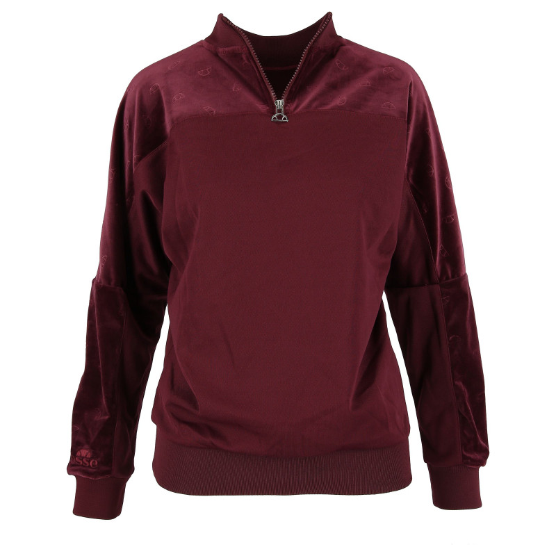 ELLESSE LADIES VELVET CREWNECK