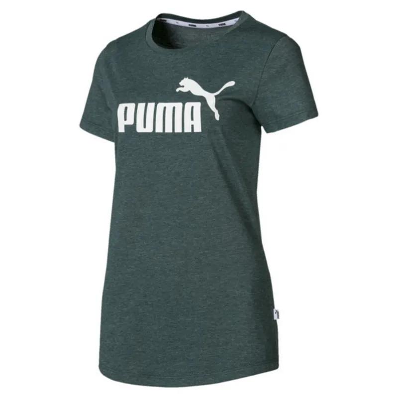 Puma PUMA ESS+ LOGO HEATHER TEE 